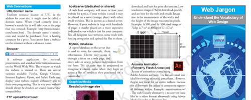 Web Jargon - Understand the Vocabulary of the Web Designer